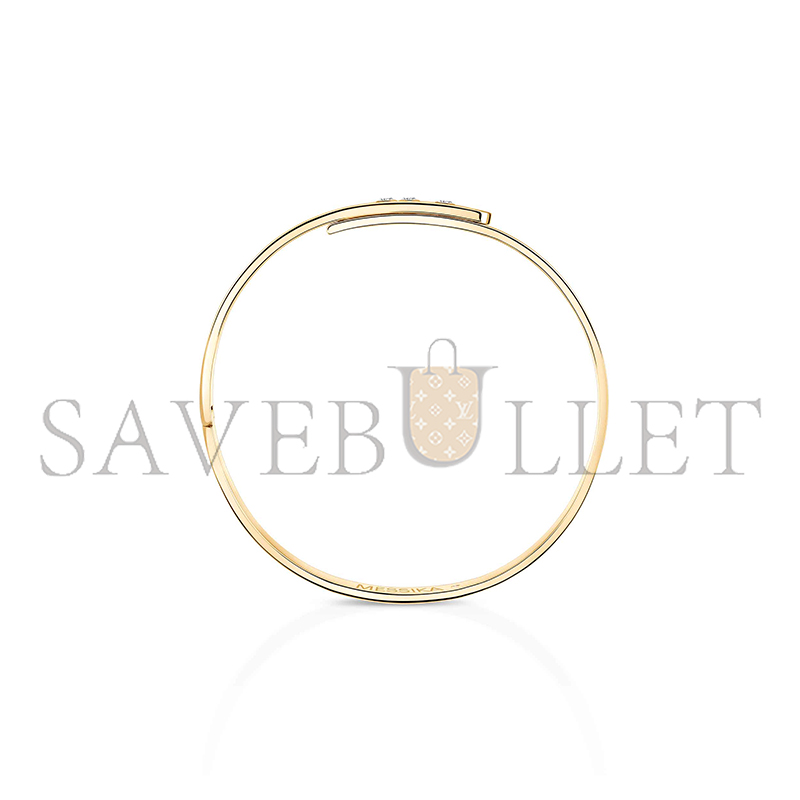 Mes1kaa move noa bangle yellow gold d1am0nd bracelet 06368
